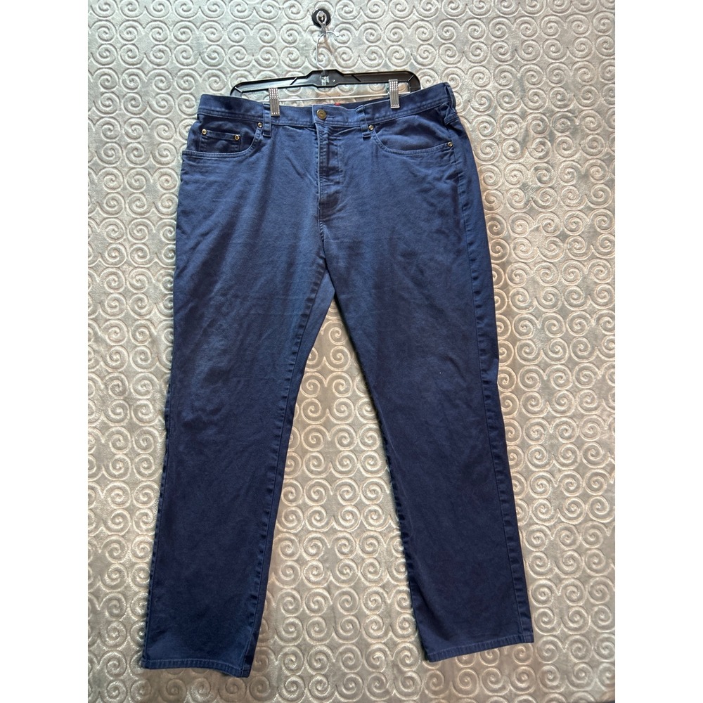 Onward Reserve Mens Navy Blue Straight Leg‎ Casual Pants Size 40x30